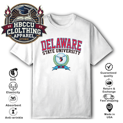 Delaware State University Pirate DSU HBCU T-Shirt Delaware State University Pirate DSU HBCU T-Shirt
