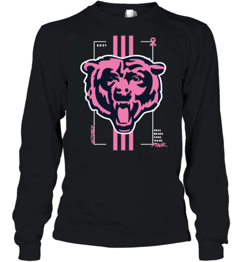 Real Bears Fans Wear Pink Youth Long Sleeve