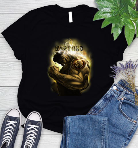 Toronto Raptors NBA Basketball Hulk Marvel Avengers Sports Women's T-Shirt