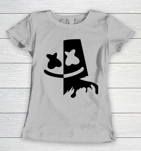 Fortnite Tshirt Marshmello Black And White Women's T-Shirt 3