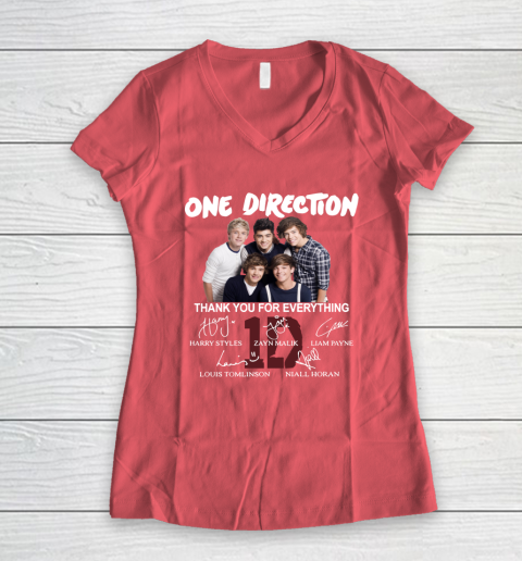 One Direction thank you for every thing Women's V-Neck T-Shirt 4