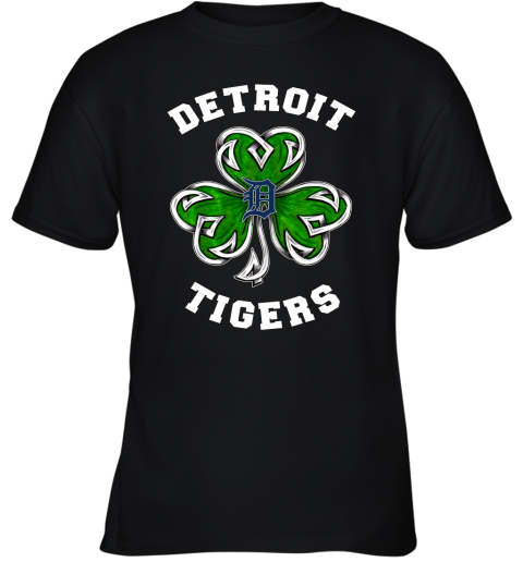 MLB Detroit Tigers Three Leaf Clover St Patrick's Day Baseball Sports -  Rookbrand