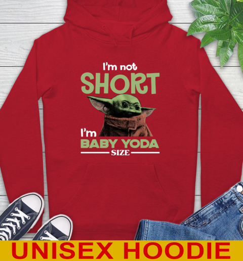 I'm Not Short I'm Baby Yoda Size Funny Star Wars Shirts 22