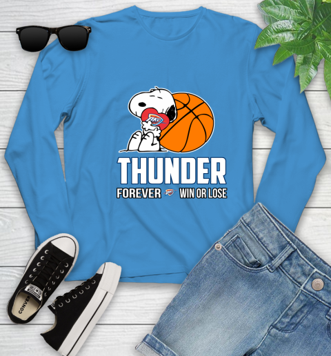NBA The Peanuts Movie Snoopy Forever Win Or Lose Basketball Oklahoma City Thunder_000 131