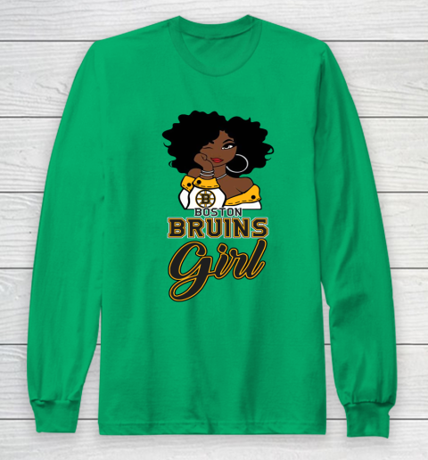 Boston Bruins Girl NHL Long Sleeve T-Shirt 7