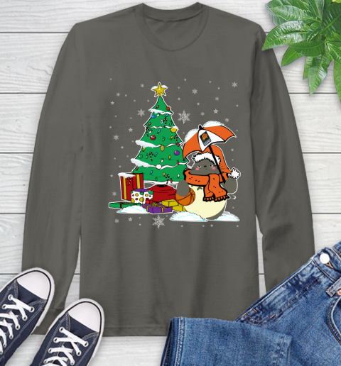 Phoenix Suns NBA Basketball Cute Tonari No Totoro Christmas Sports Long Sleeve T-Shirt 9
