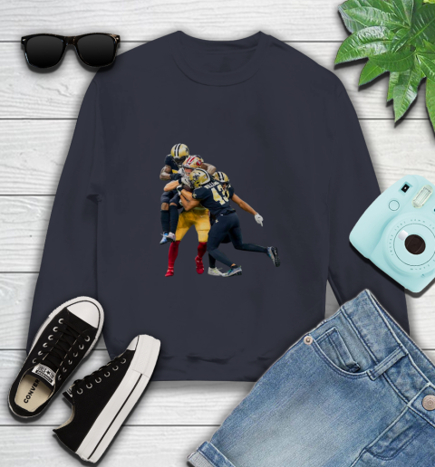 Sprint Football San Francisco 49ers And New Orleans Saints Shirts 115