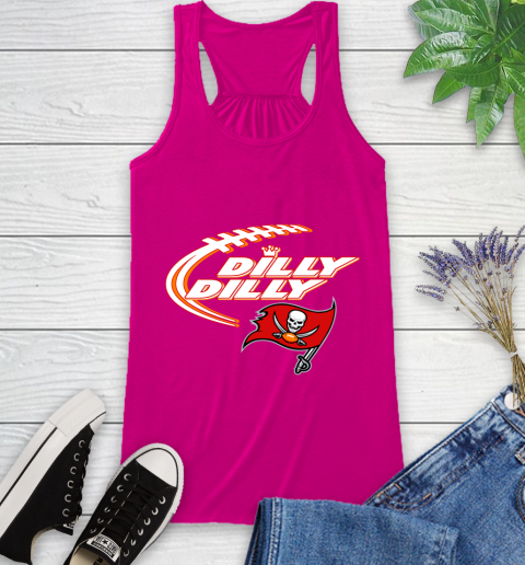 NFL Tampa Bay Buccaneers Dilly Dilly Football Sports Racerback Tank 8