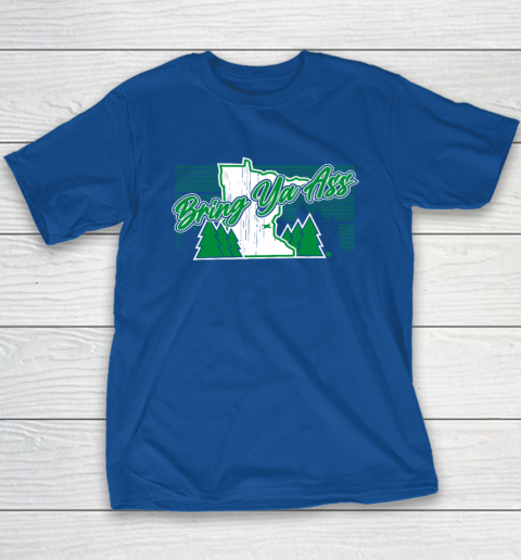 Bring Ya Ass  Minnesota Basketball Youth T-Shirt 6