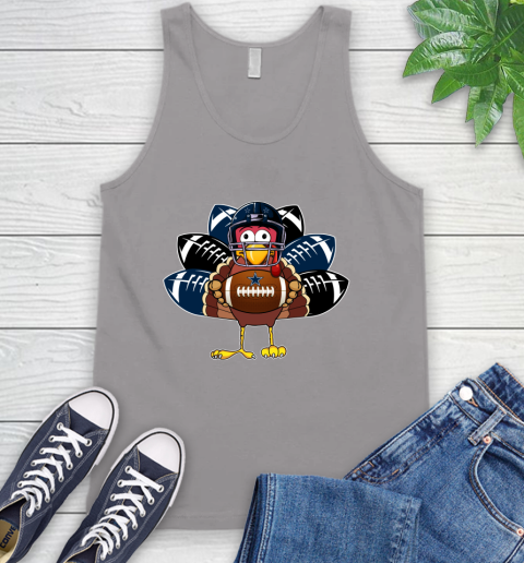 Dallas Cowboys Turkey Thanksgiving Day Tank Top 4