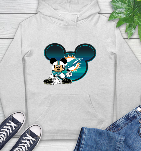 NFL Miami Dolphins Mickey Mouse Disney Football T Shirt Hoodie
