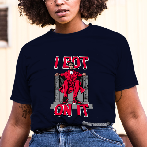 Air Jordan 1 Banned Matching Sneaker Shirt I Got On It Black And Red Sneaker Shirt