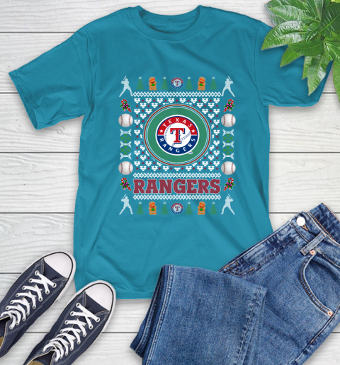 Texas Rangers Merry Christmas MLB Baseball Loyal Fan Ugly Shirt 9