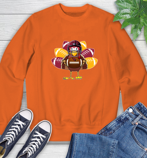 Arizona Cardinals Turkey Thanksgiving Day Sweatshirt 4