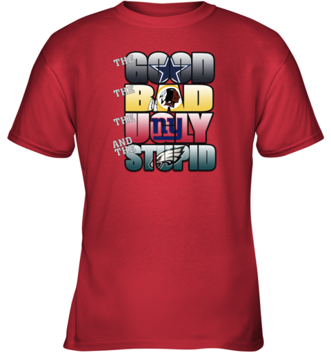 NFL The Good Bad Ugly And Stupid Dallas Cowboys Youth T-Shirt - Rookbrand
