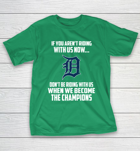 MLB Detroit Tigers Baseball We Become The Champions T-Shirt 5