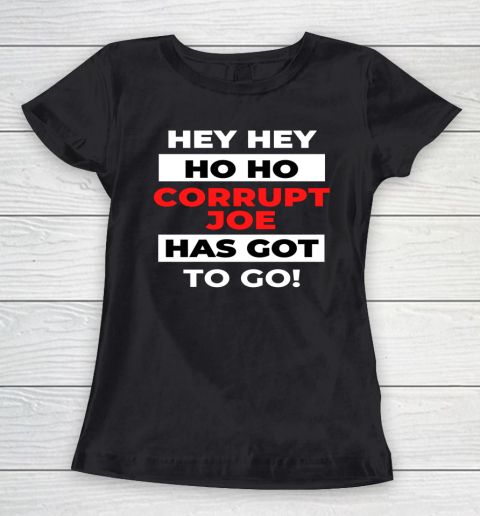 Corrupt Joe Anti Biden Women's T-Shirt