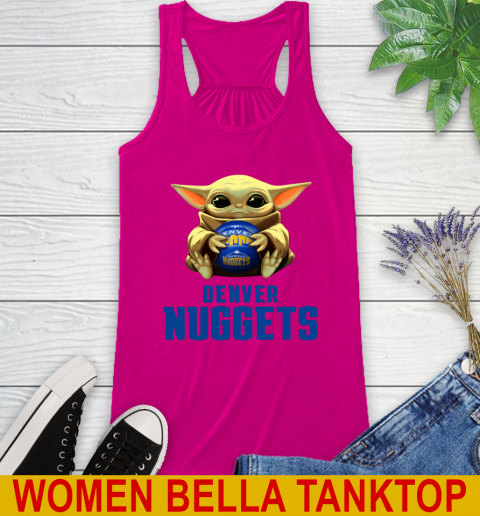 NBA Basketball Denver Nuggets Star Wars Baby Yoda Shirt 44