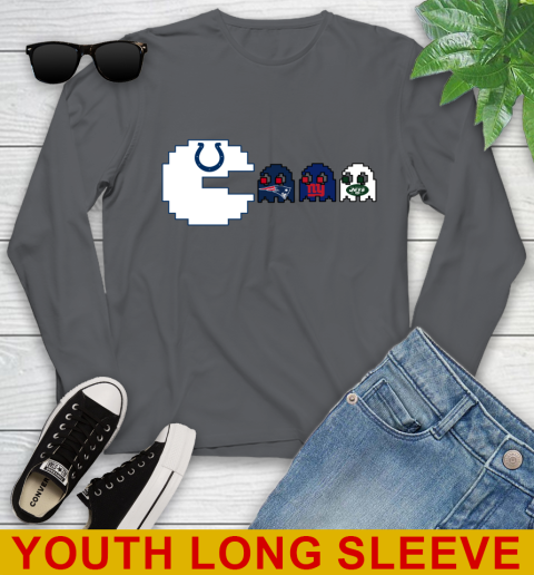 Indianapolis Colts NFL Football Pac Man Champion Youth Long Sleeve 9