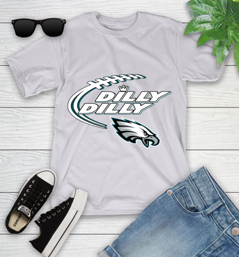 NFL Philadelphia Eagles Dilly Dilly Football Sports Youth T-Shirt 4