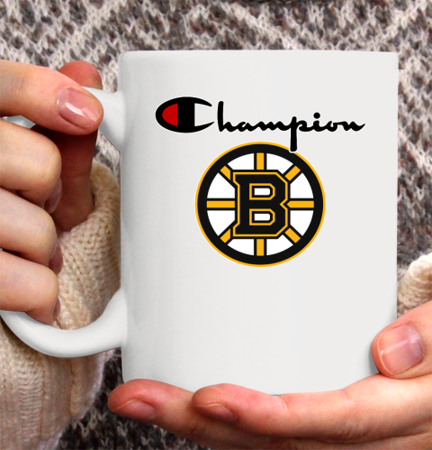 NHL Hockey Boston Bruins Champion Shirt Ceramic Mug 15oz