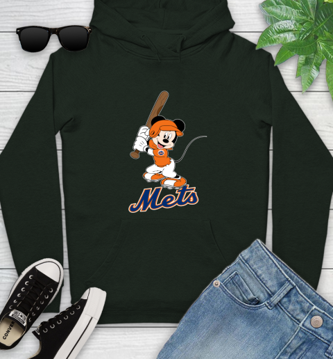 MLB Baseball New York Mets Cheerful Mickey Mouse Shirt Youth Hoodie 13 MLB Baseball New York Mets Cheerful Mickey Mouse Shirt Youth Hoodie - Image 13