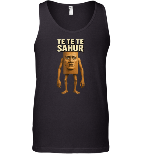Te Te Te Sahur Italian Brainrot Meme Premium Tank Top