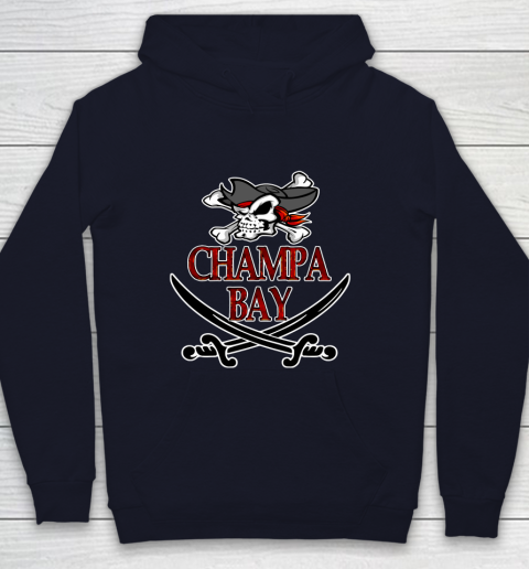 Champa Bay TB Football Champions Youth Hoodie 2