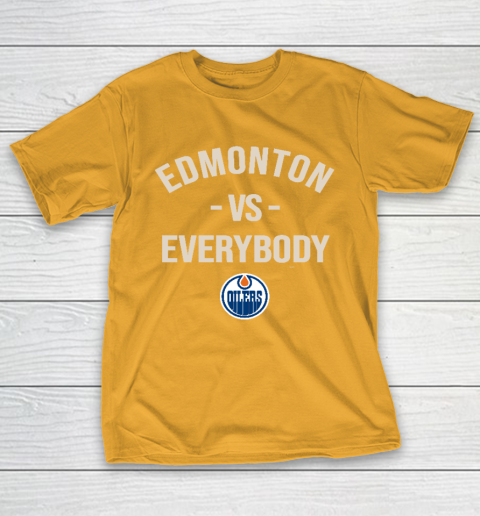 Edmonton Oilers Vs Everybody T-Shirt 2