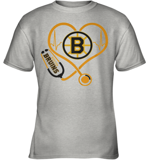 Heartbeat Nurse Love Boston Bruins 
