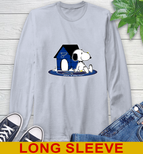 NHL Hockey St.Louis Blues Snoopy The Peanuts Movie Shirt Long Sleeve T-Shirt 6