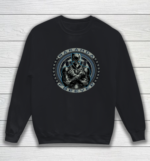 Marvel Black Panther Circle Bead Logo Sweatshirt