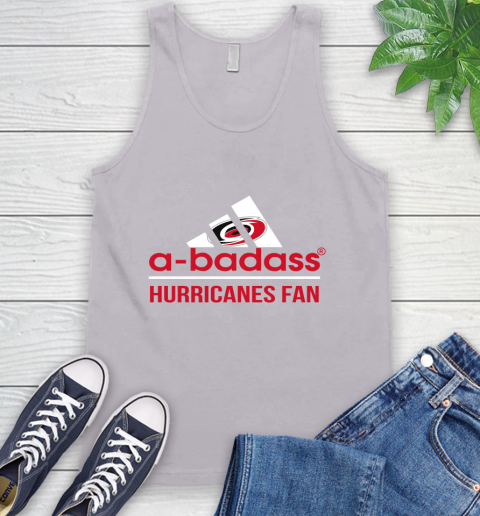 NHL A Badass Carolina Hurricanes Fan Adidas Hockey Sports Tank Top 3