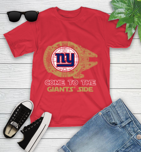 NFL Come To The New York Giants Wars Football Sports Youth T-Shirt 13