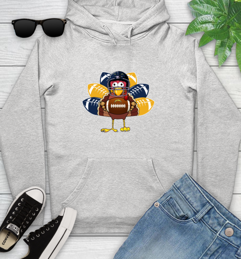 San Diego Chargers Turkey Thanksgiving Day Youth Hoodie