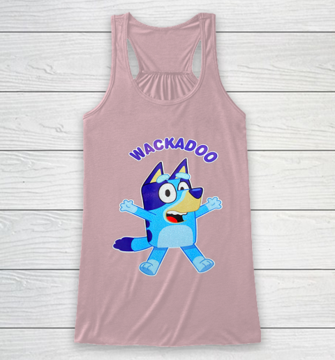 Wackadoo Blueys Love Fathers Day Gift Racerback Tank 5