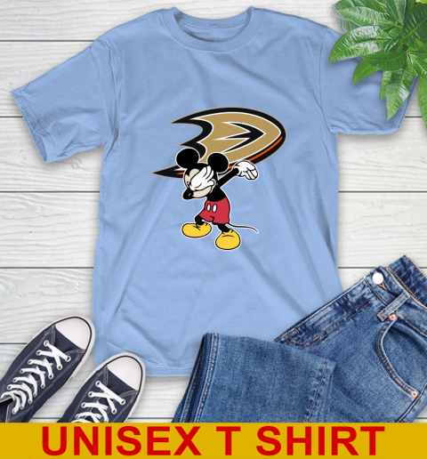Anaheim Ducks NHL Hockey Dabbing Mickey Disney Sports T-Shirt 11
