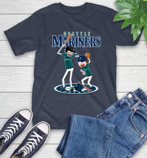 MLB Seattle Mariners Rick And Morty Baseball 4