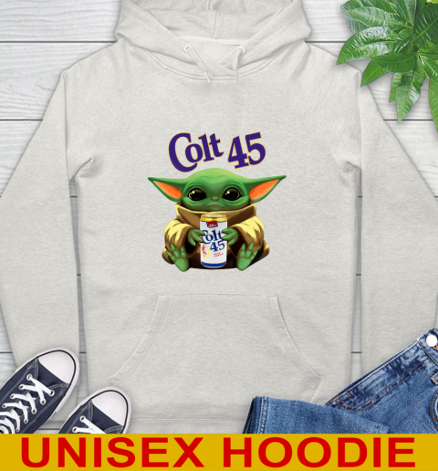 Star Wars Baby Yoda Hugs Colt 45 Beer Shirt 24
