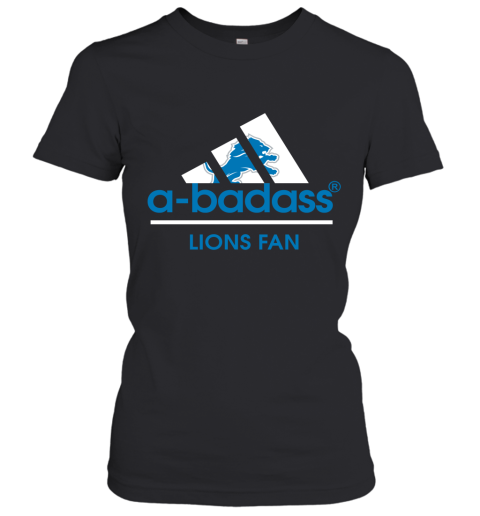 A Badass Detroit Lions Mashup Adidas NFL Women's T-Shirt