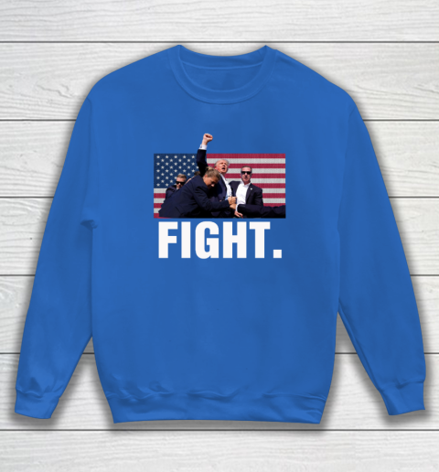 Trump Shooting Shirt Old Row Trump Fight Sweatshirt 5