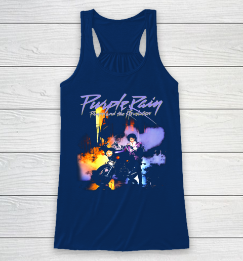 Purple Rain Prince And The Revolution Racerback Tank 6