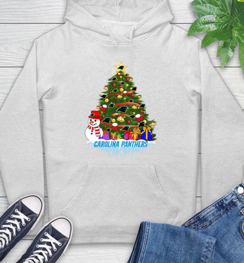 Carolina Panthers Merry Christmas NFL Football Sports Hoodie