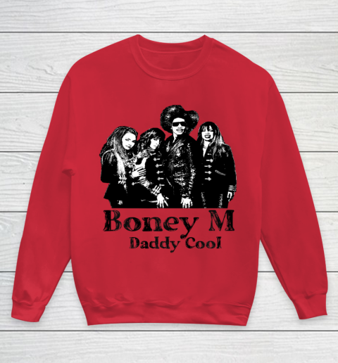 Boney M daddy Cool Rasputin Festival 1979 Youth Sweatshirt 4