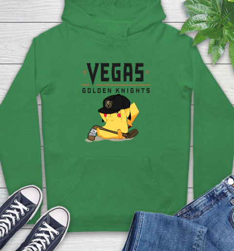 NHL Pikachu Hockey Sports Vegas Golden Knights Hoodie 8
