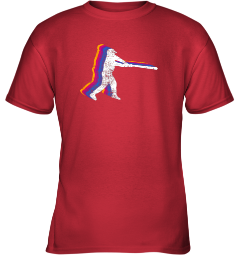 cehx baseball shirt player gift vintage youth t shirt 26 front red