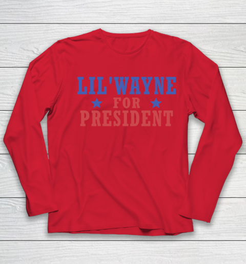 Lil'Wayne For President Youth Long Sleeve 7