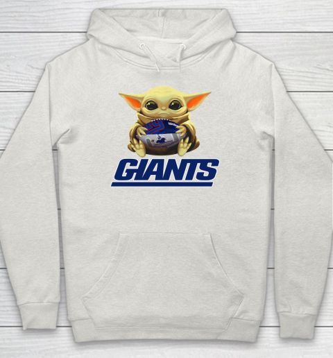 NFL Football New York Giants Baby Yoda Star Wars Hoodie 12