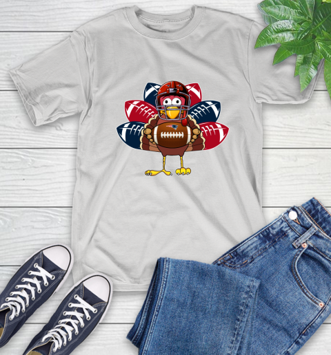 New England Patriots Turkey Thanksgiving Day T-Shirt
