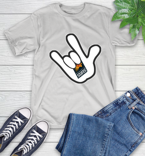 Phoenix Suns NBA Basketball Mickey Rock Hand Disney T-Shirt